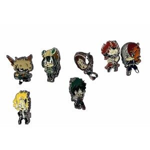 My Hero Academia Pin Set Lot Of 7